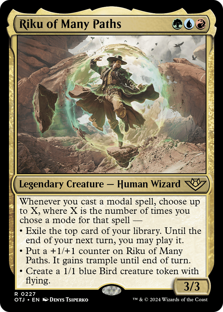 Riku of Many Paths [Outlaws of Thunder Junction] | Grognard Games