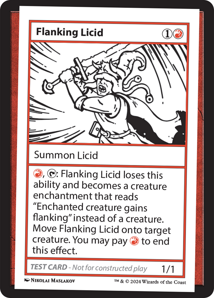 Flanking Licid [Mystery Booster 2 Playtest Cards] | Grognard Games