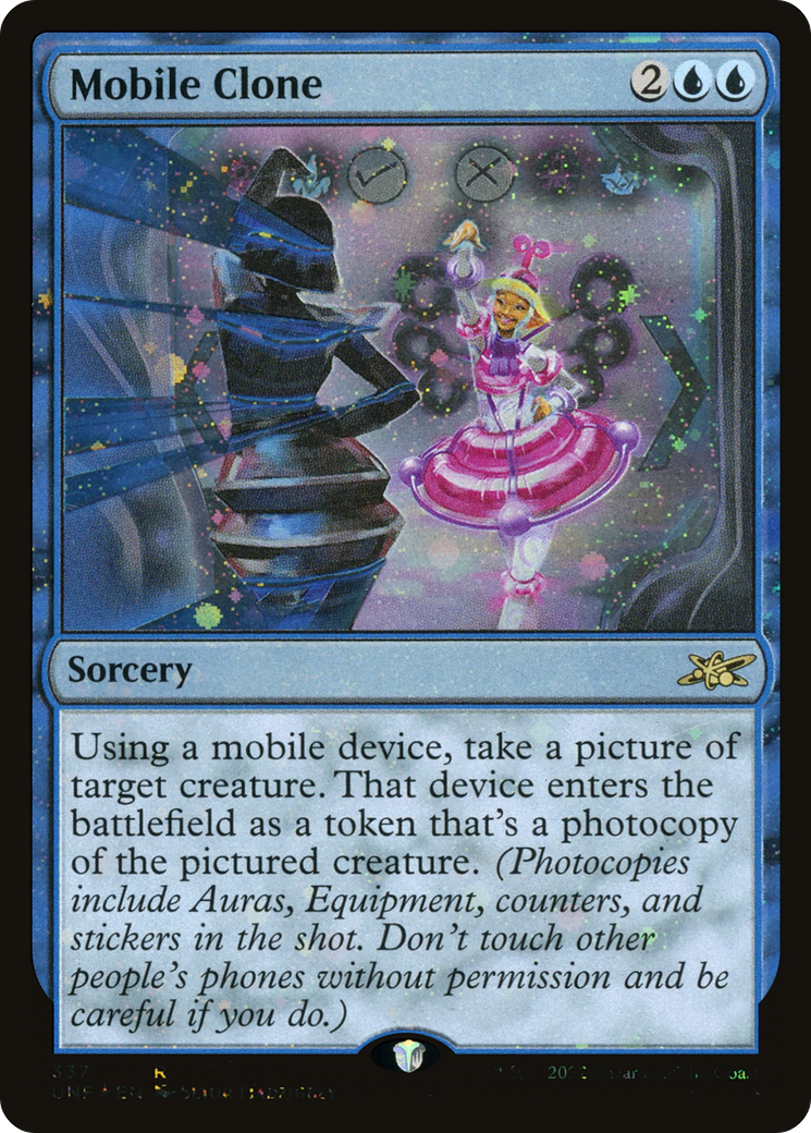 Mobile Clone (Galaxy Foil) [Unfinity] | Grognard Games