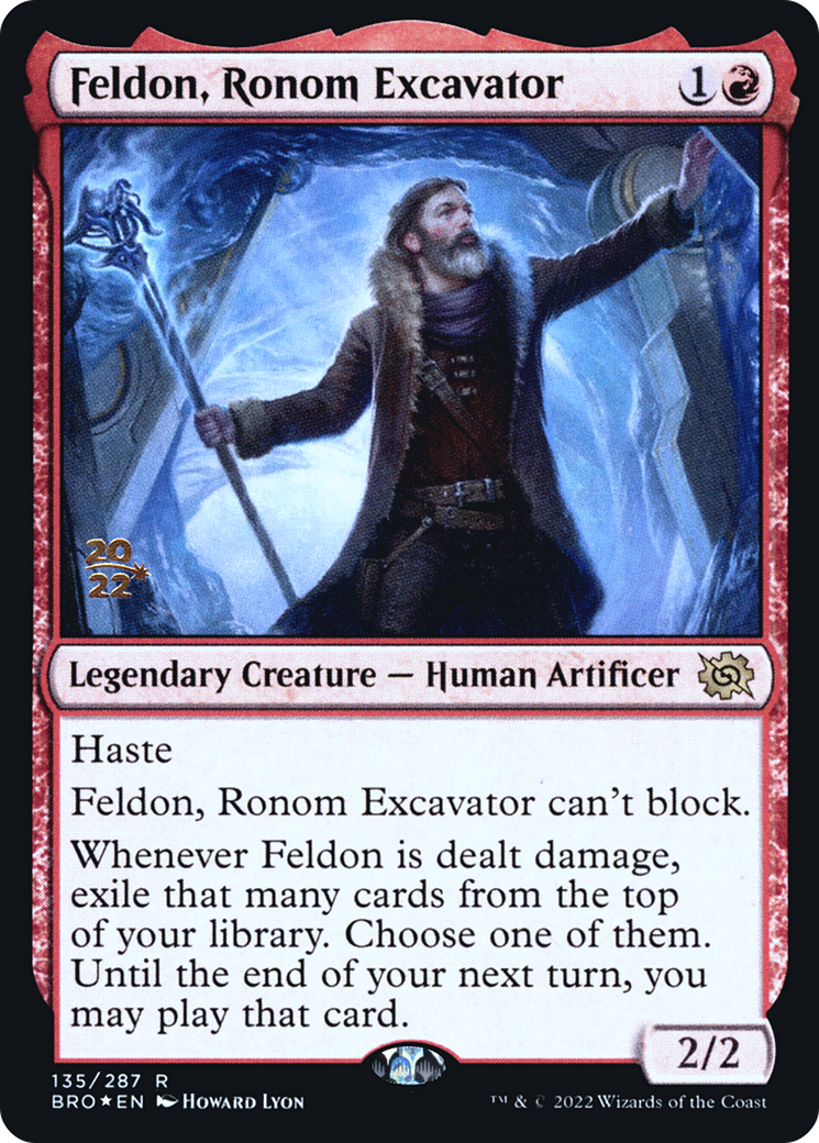 Feldon, Ronom Excavator [The Brothers' War: Prerelease Promos] | Grognard Games