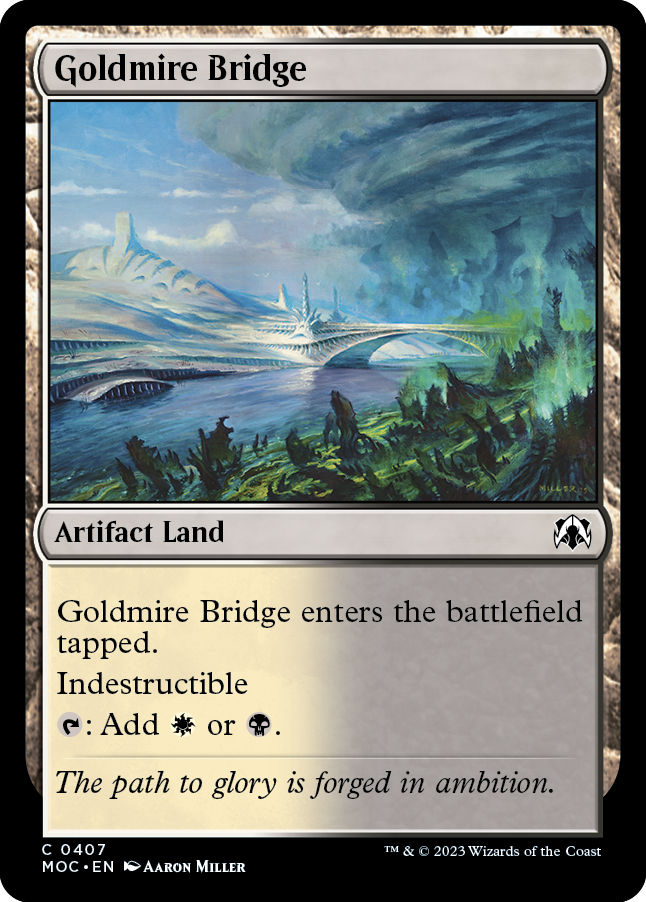 Goldmire Bridge [March of the Machine Commander] | Grognard Games