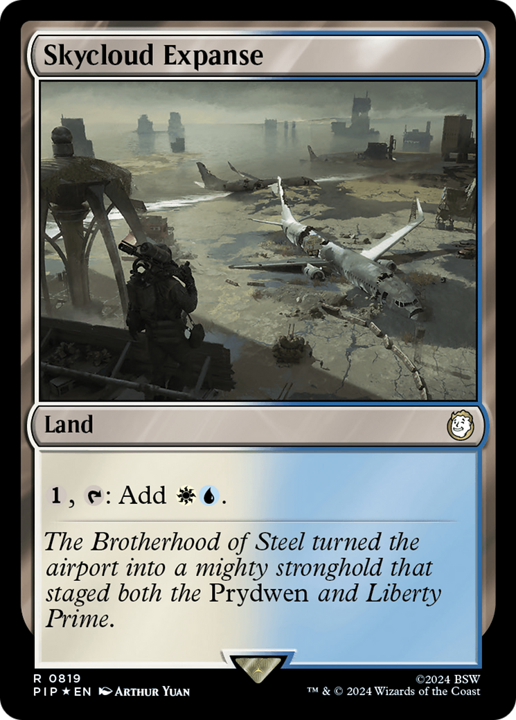 Skycloud Expanse (Surge Foil) [Fallout] | Grognard Games
