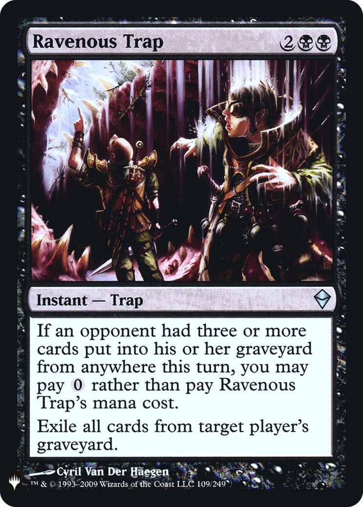 Ravenous Trap [Mystery Booster] | Grognard Games