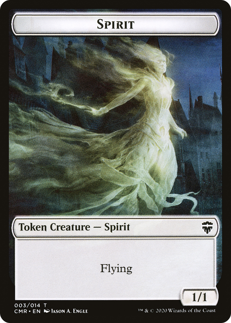 Spirit Token [Commander Legends Tokens] | Grognard Games