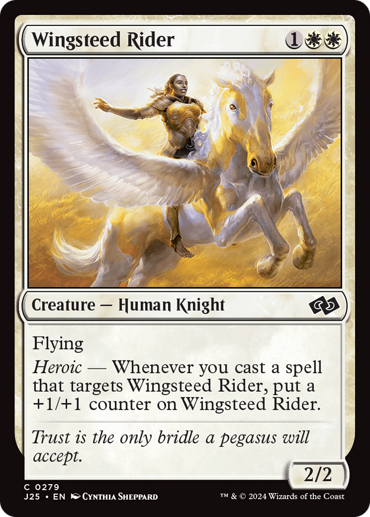 Wingsteed Rider [Foundations Jumpstart] | Grognard Games