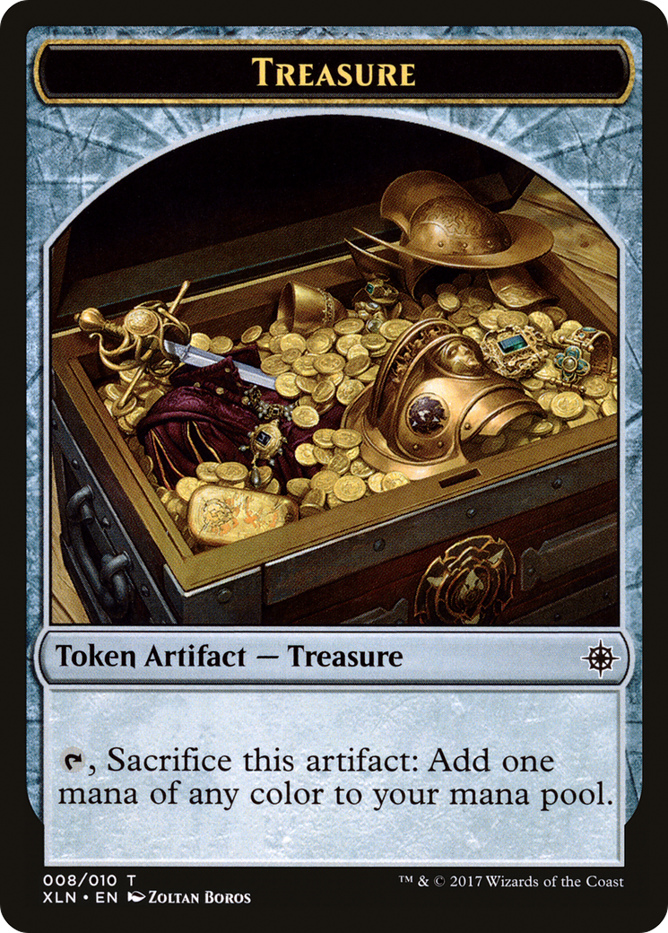 Treasure (XLN-008) - Ixalan Tokens Foil | Grognard Games
