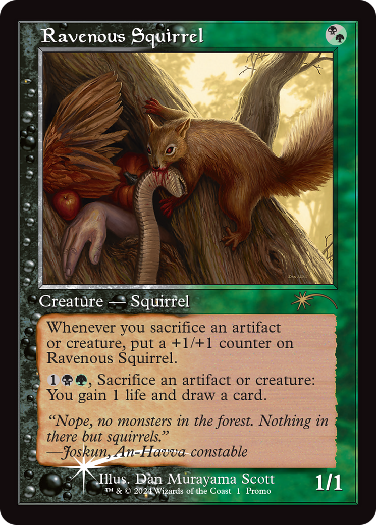 Ravenous Squirrel (Open House) [Wizards Play Network 2024] | Grognard Games