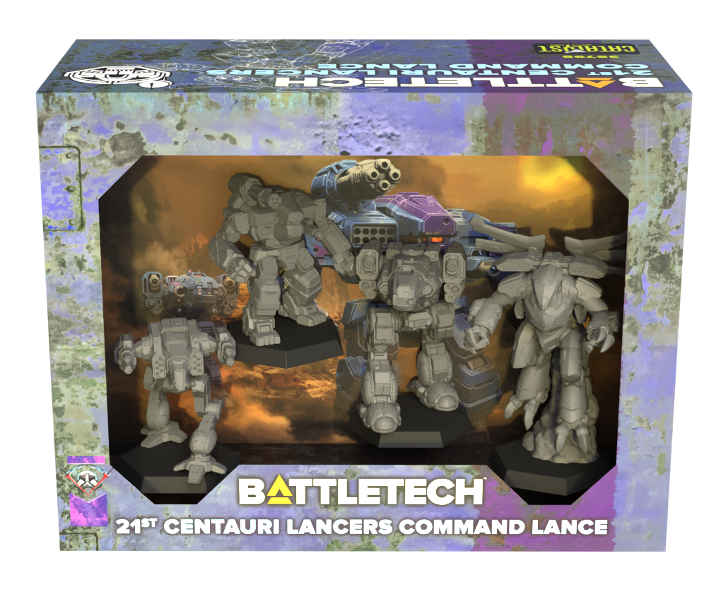BATTLETECH: CAT35795 BattleTech: 21st Centauri Command Lance | Grognard Games