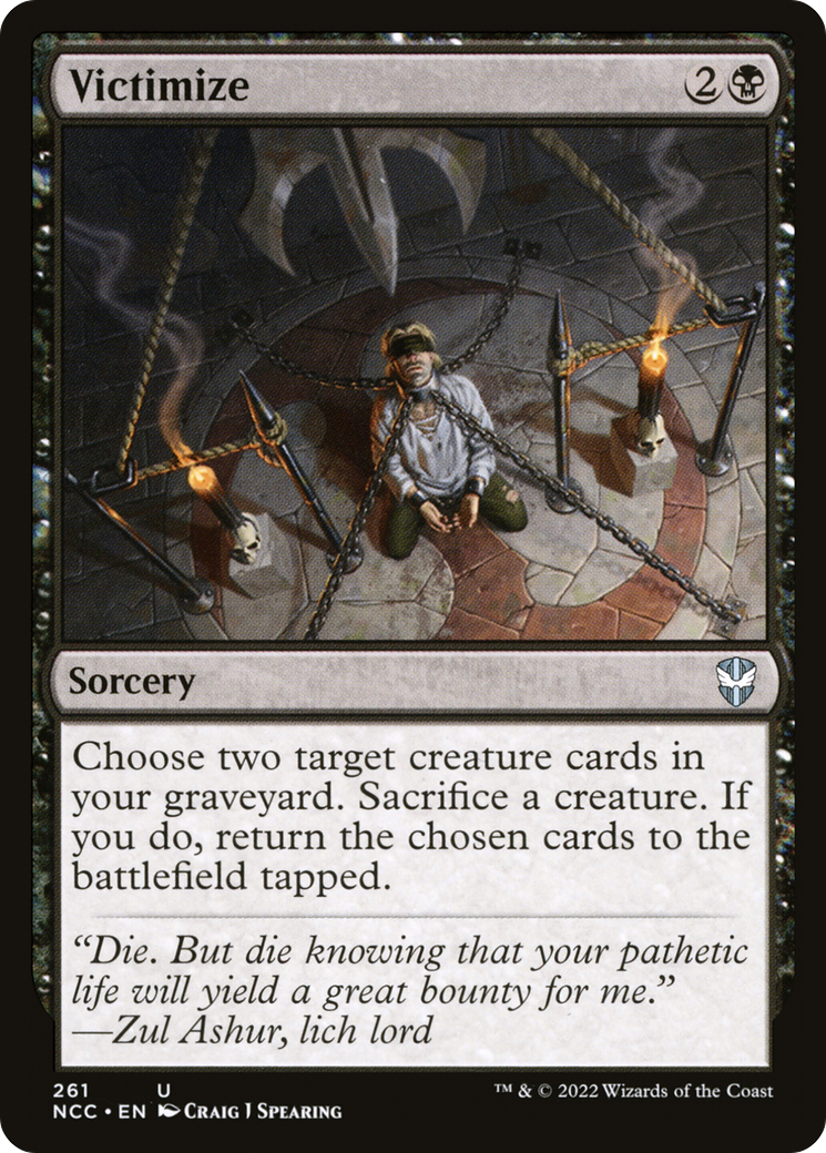 Victimize [Streets of New Capenna Commander] | Grognard Games
