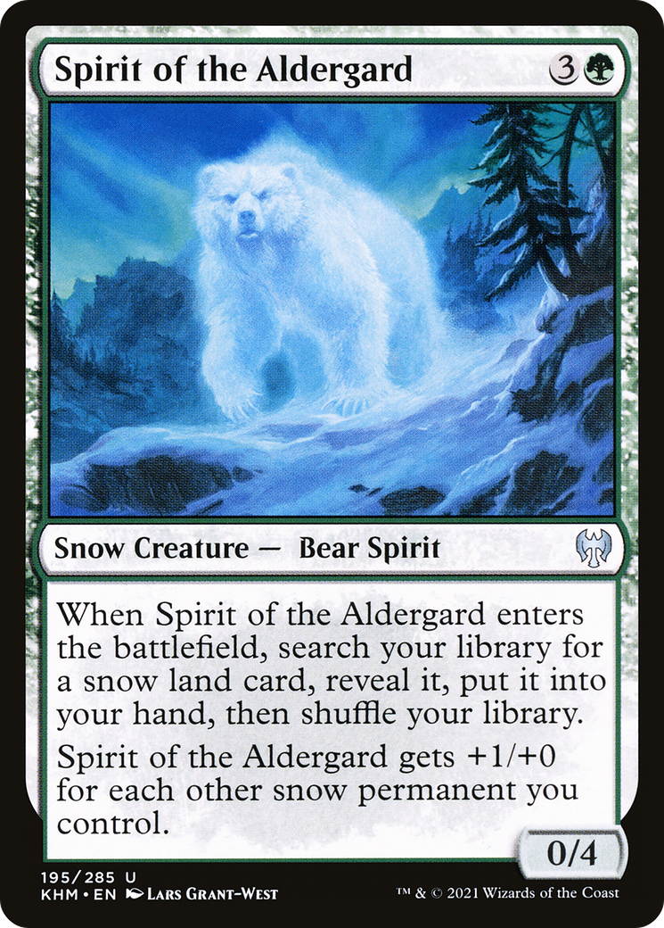 Spirit of the Aldergard [Kaldheim] | Grognard Games