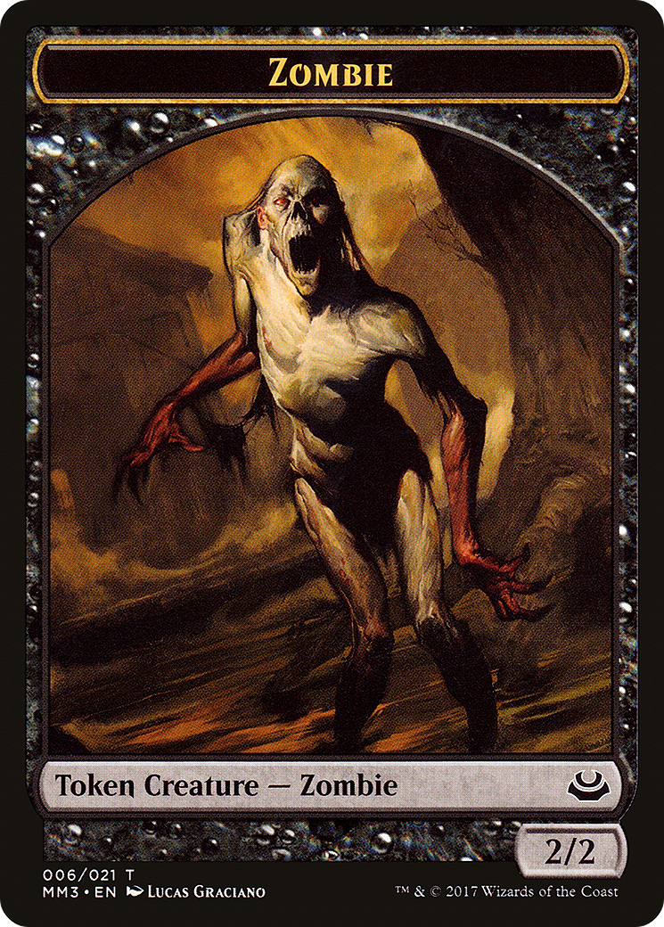 Zombie [Modern Masters 2017 Tokens] | Grognard Games