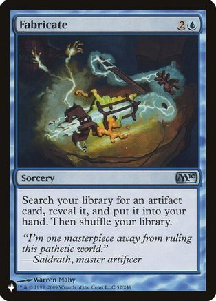 Fabricate (LIST-52/249) - The List Reprints | Grognard Games