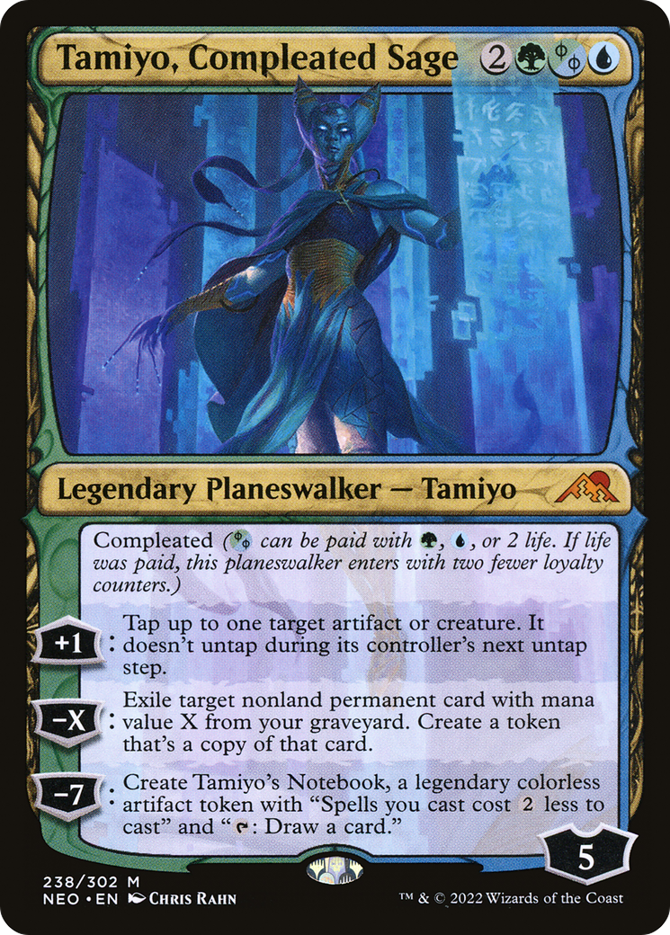 Tamiyo, Compleated Sage [Kamigawa: Neon Dynasty] | Grognard Games
