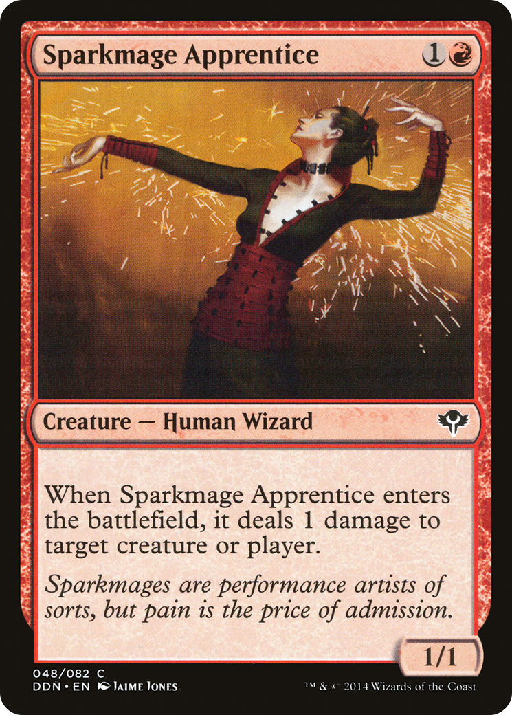 Sparkmage Apprentice [Duel Decks: Speed vs. Cunning] | Grognard Games