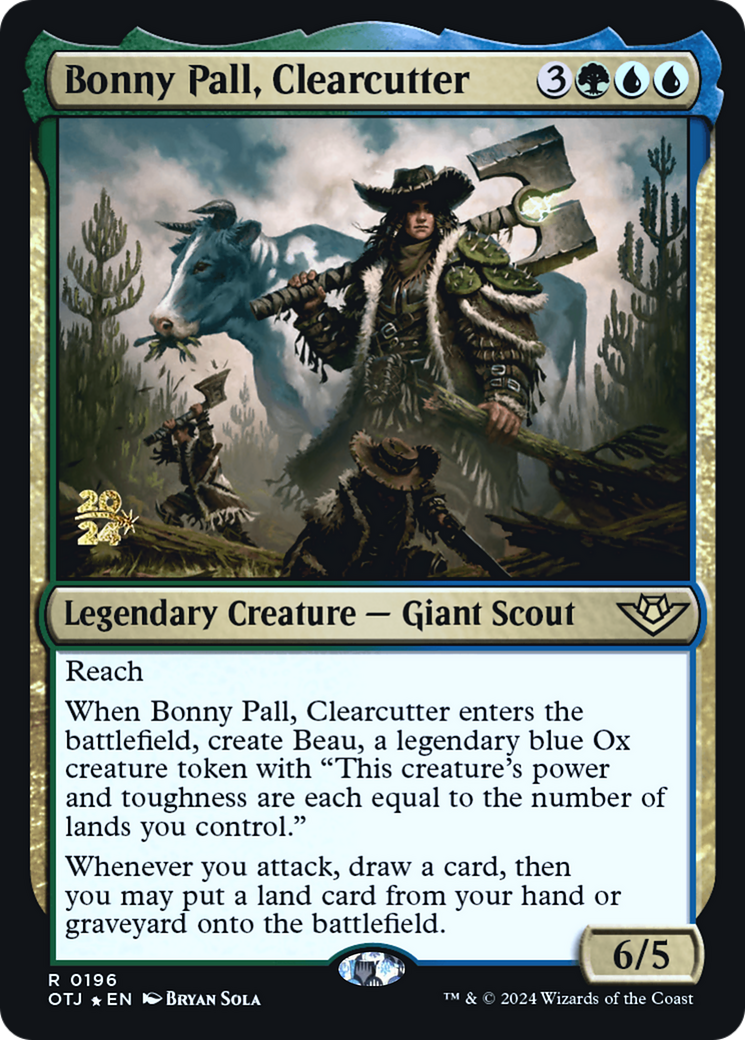 Bonny Pall, Clearcutter [Outlaws of Thunder Junction Prerelease Promos] | Grognard Games
