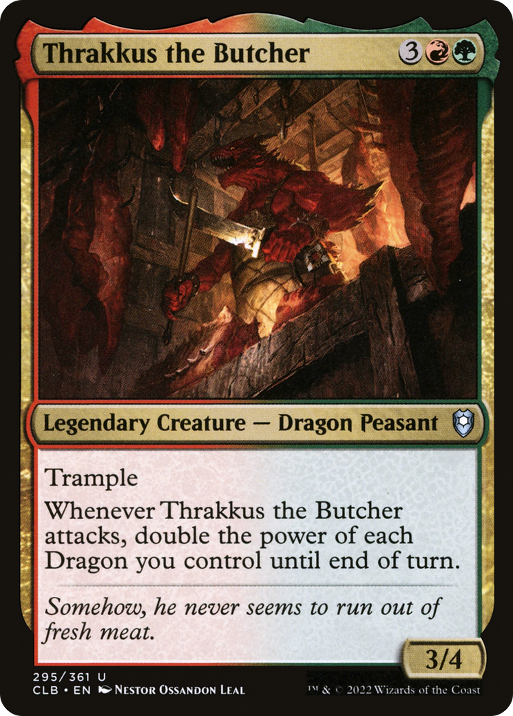 Thrakkus the Butcher [Commander Legends: Battle for Baldur's Gate] | Grognard Games