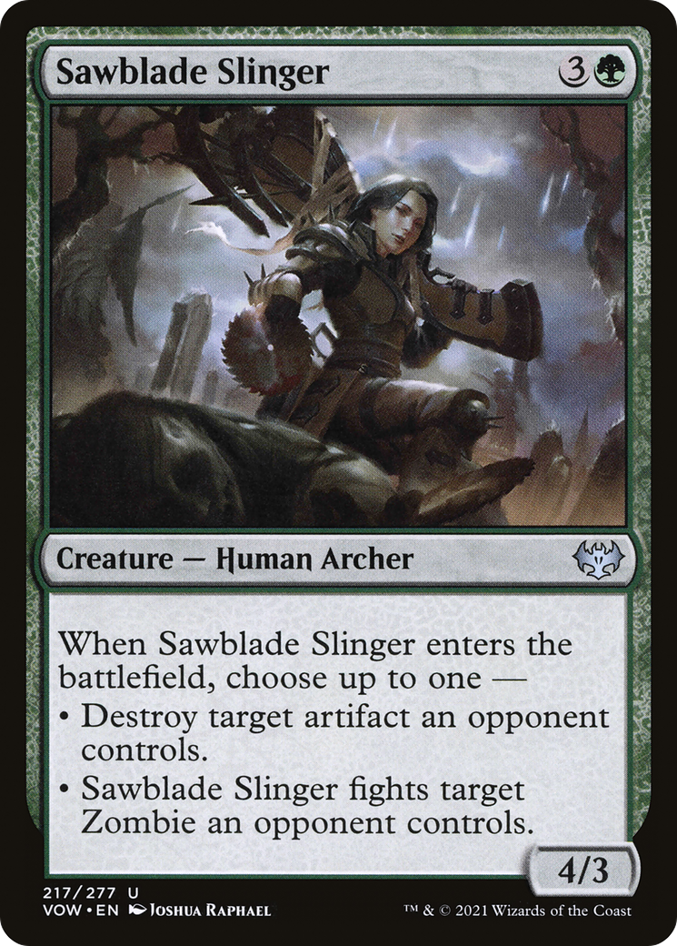 Sawblade Slinger [Innistrad: Crimson Vow] | Grognard Games