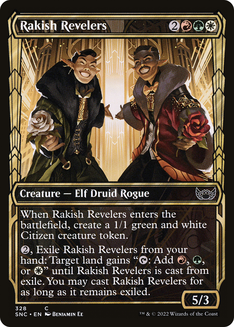 Rakish Revelers (Showcase Golden Age) [Streets of New Capenna] | Grognard Games