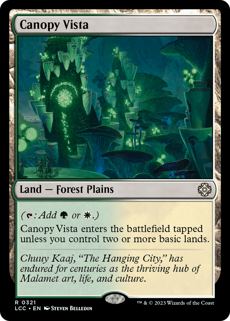Canopy Vista [The Lost Caverns of Ixalan Commander] | Grognard Games