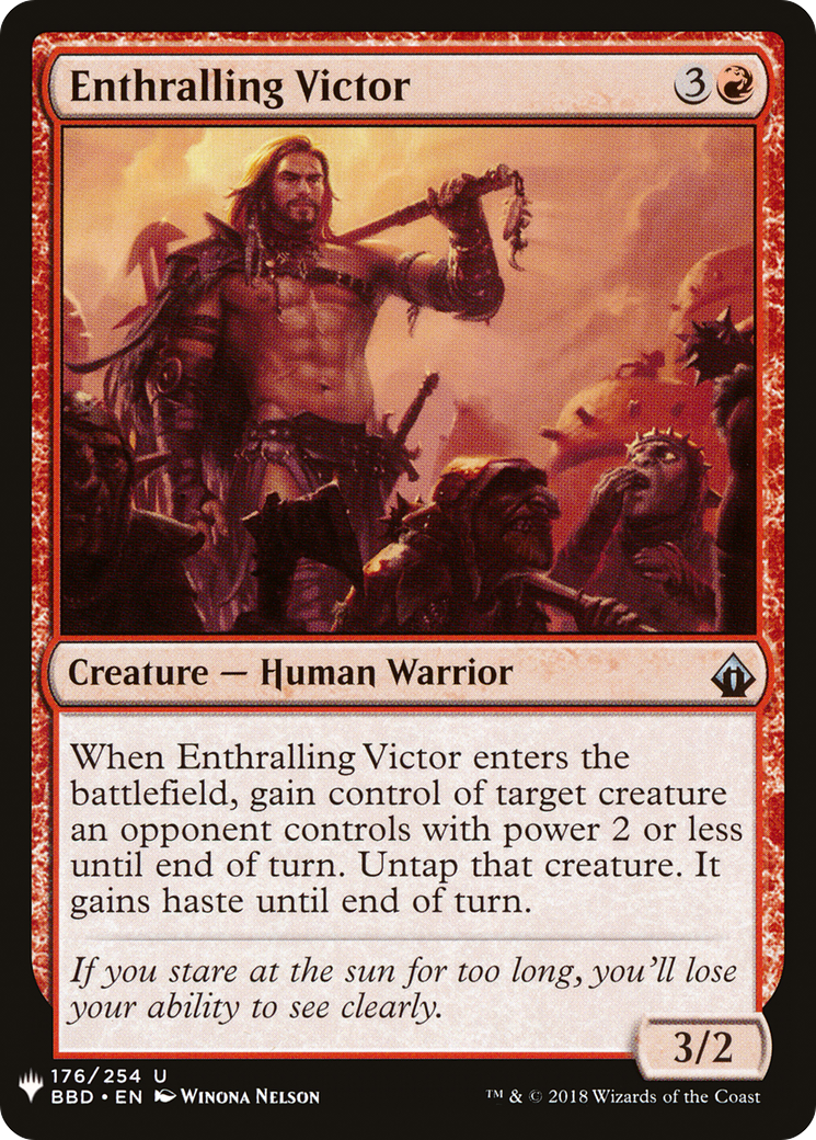 Enthralling Victor [Mystery Booster] | Grognard Games