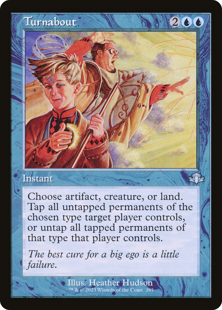 Turnabout (Retro) [Dominaria Remastered] | Grognard Games