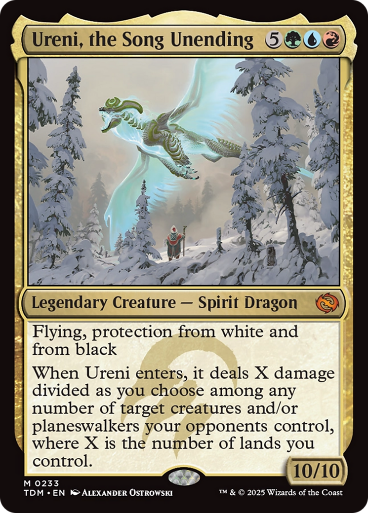Ureni, the Song Unending [Tarkir: Dragonstorm] | Grognard Games