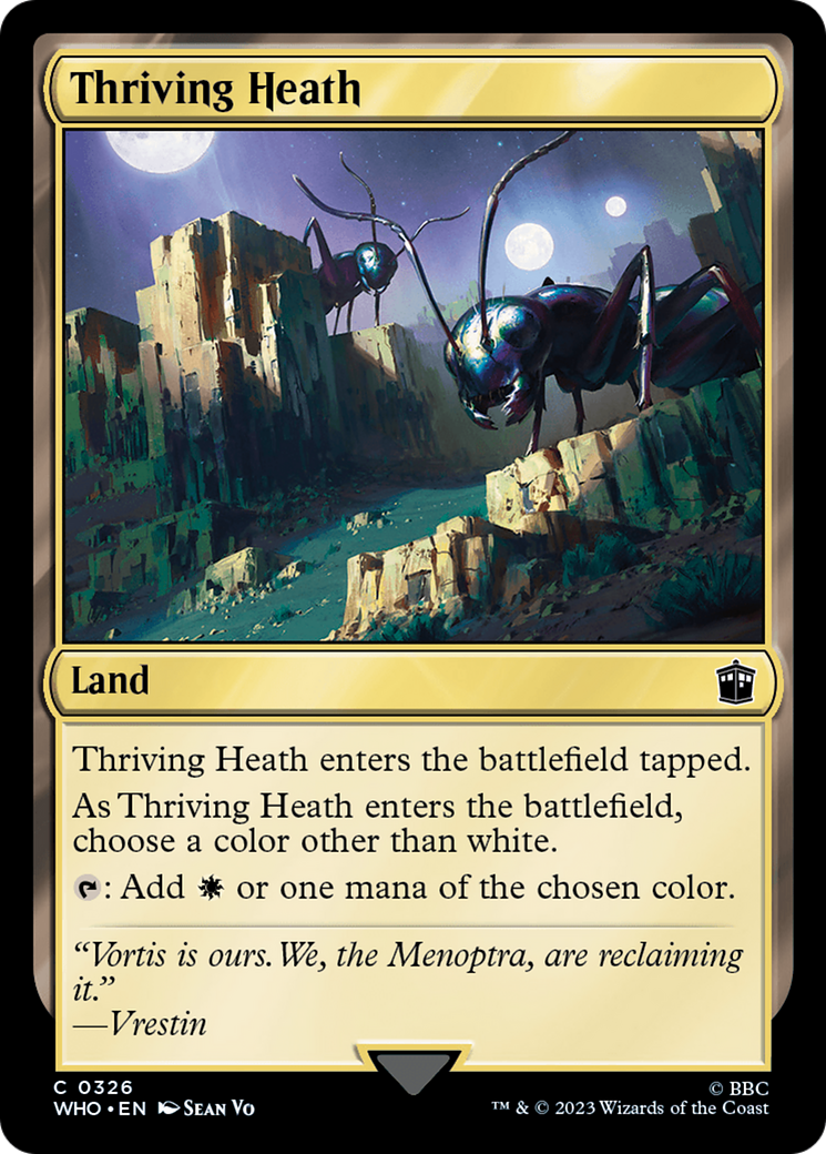 Thriving Heath [Doctor Who] | Grognard Games