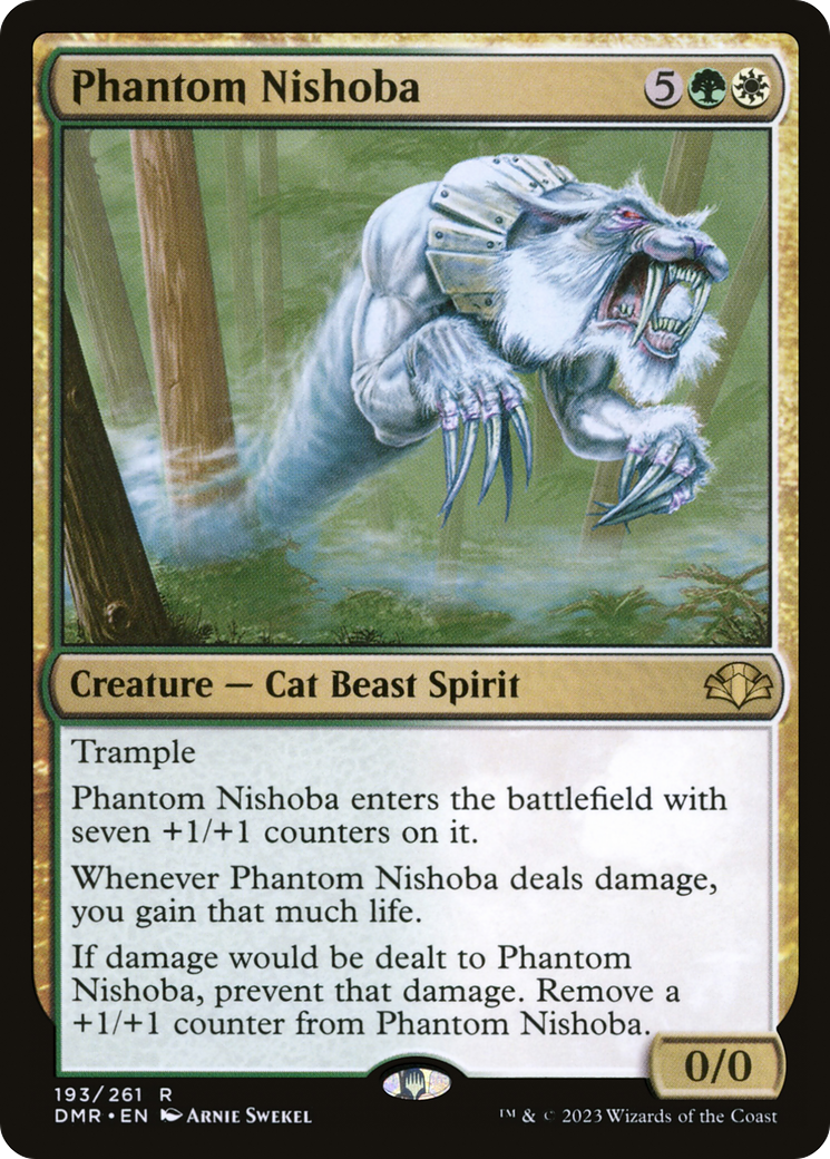 Phantom Nishoba [Dominaria Remastered] | Grognard Games