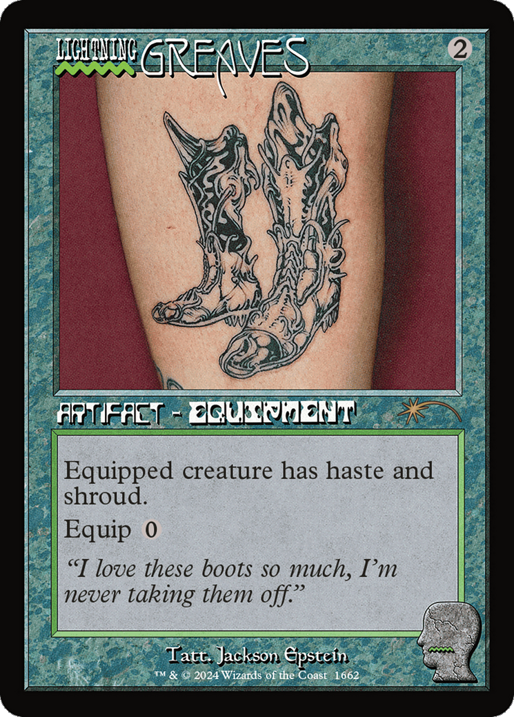 Lightning Greaves (1662) (Rainbow Foil) [Secret Lair Drop Series] | Grognard Games
