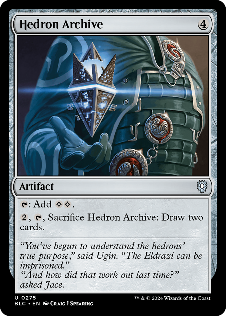 Hedron Archive [Bloomburrow Commander] | Grognard Games
