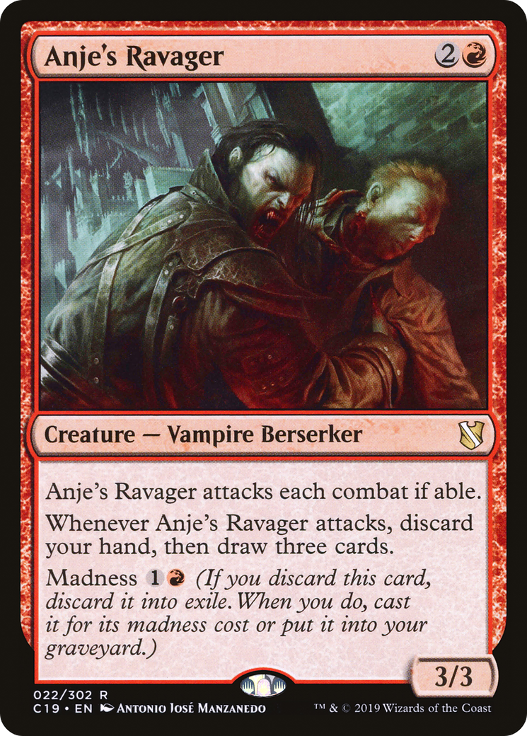 Anje's Ravager [Commander 2019] | Grognard Games