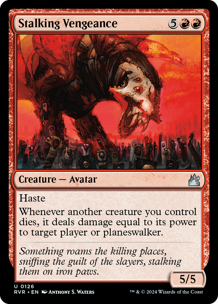 Stalking Vengeance [Ravnica Remastered] | Grognard Games