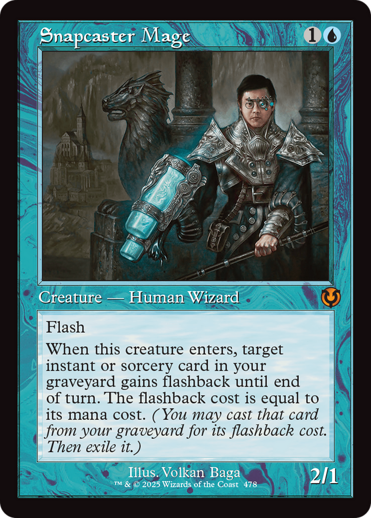Snapcaster Mage (Retro Frame) [Innistrad Remastered] | Grognard Games