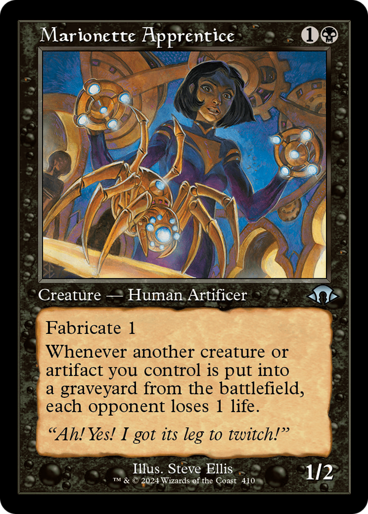 Marionette Apprentice (Retro) [Modern Horizons 3] | Grognard Games