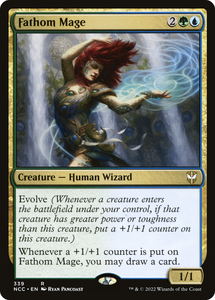 Fathom Mage [Streets of New Capenna Commander] | Grognard Games