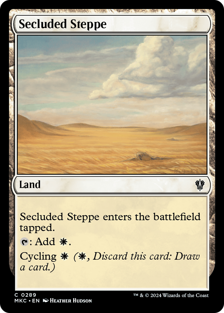 Secluded Steppe [Murders at Karlov Manor Commander] | Grognard Games