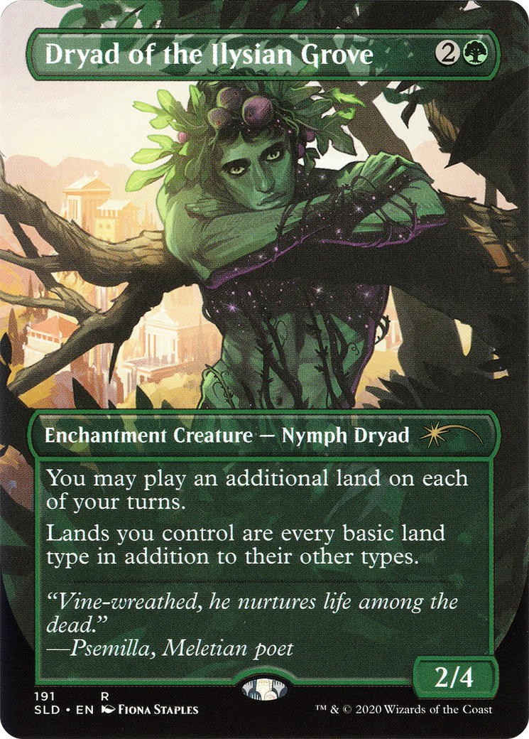 Dryad of the Ilysian Grove (Borderless) [Secret Lair Drop Series] | Grognard Games