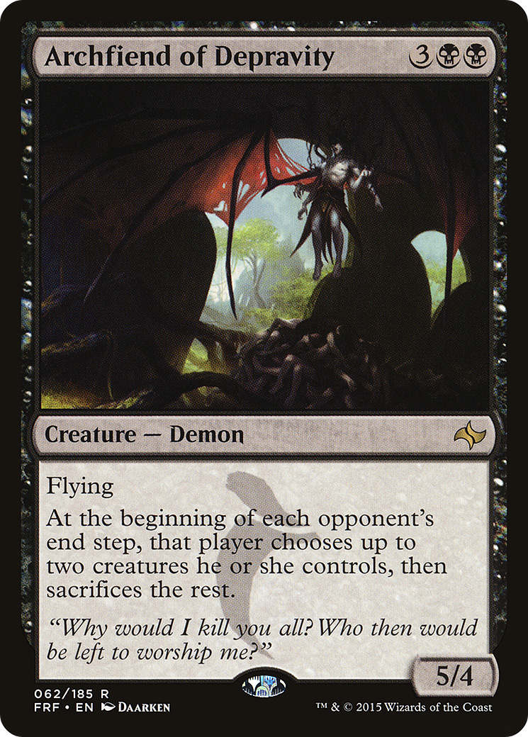 Archfiend of Depravity [Fate Reforged] | Grognard Games