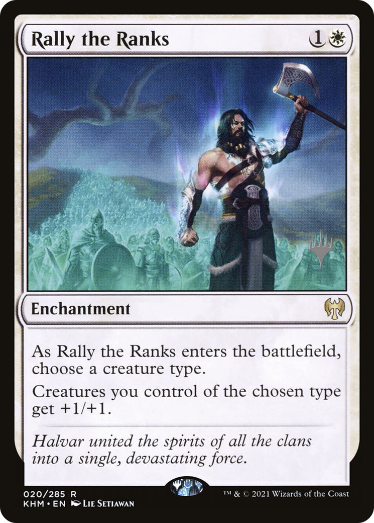 Rally the Ranks [Kaldheim Promos] | Grognard Games