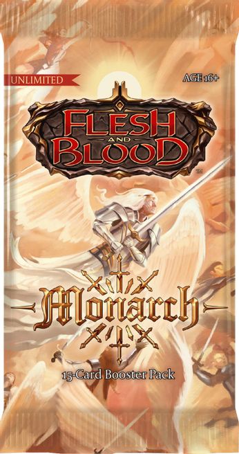 Flesh and Blood Monarch Booster pack | Grognard Games