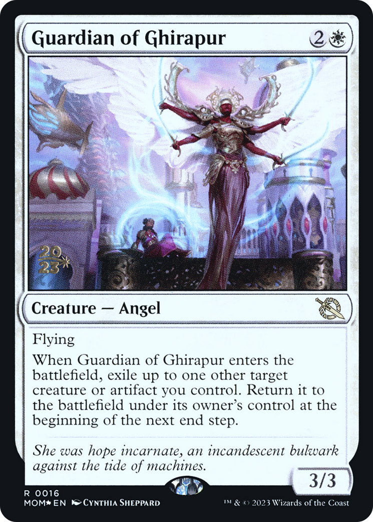 Guardian of Ghirapur [March of the Machine Prerelease Promos] | Grognard Games