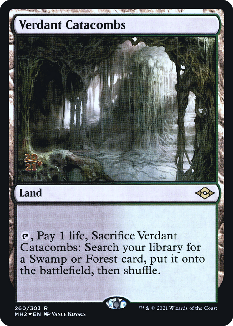 Verdant Catacombs [Modern Horizons 2 Prerelease Promos] | Grognard Games