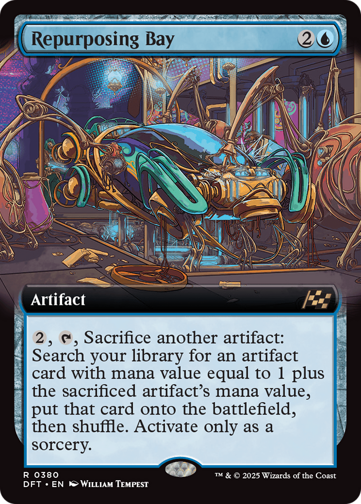 Repurposing Bay (Extended Art) [Aetherdrift] | Grognard Games