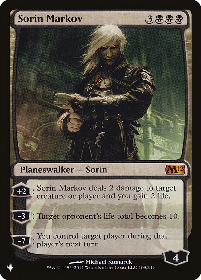 Sorin Markov [The List] | Grognard Games