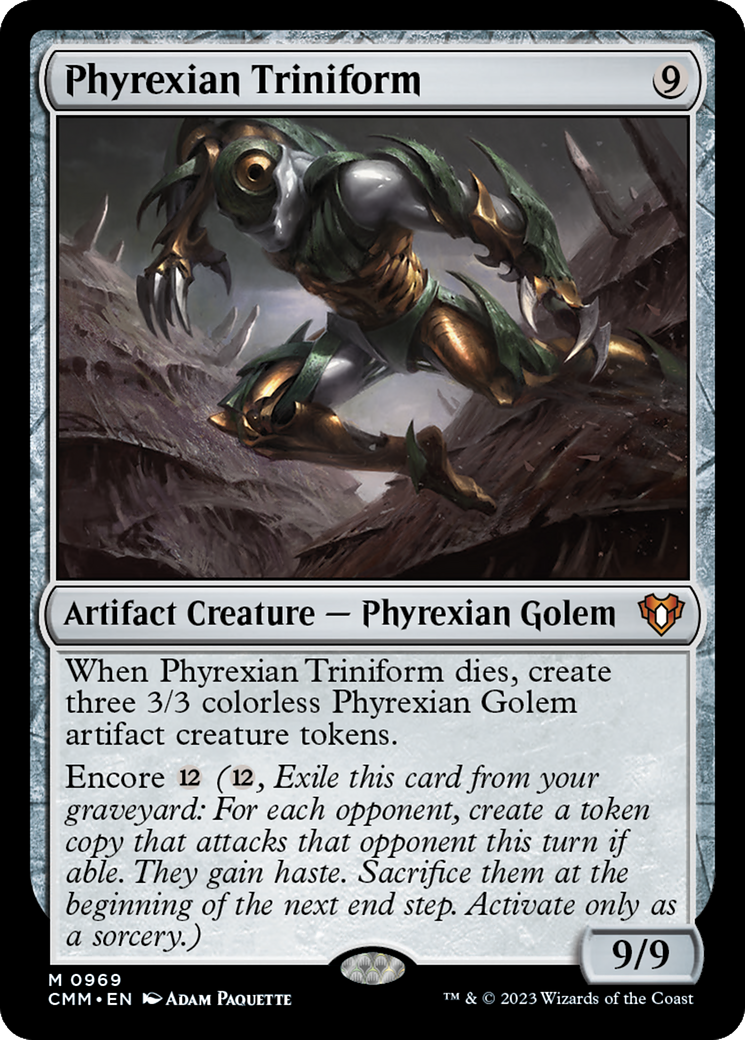 Phyrexian Triniform [Commander Masters] | Grognard Games