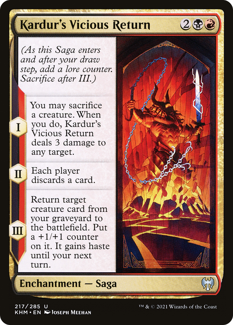 Kardur's Vicious Return [Kaldheim] | Grognard Games
