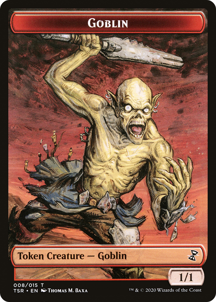 Goblin Token [Time Spiral Remastered Tokens] | Grognard Games