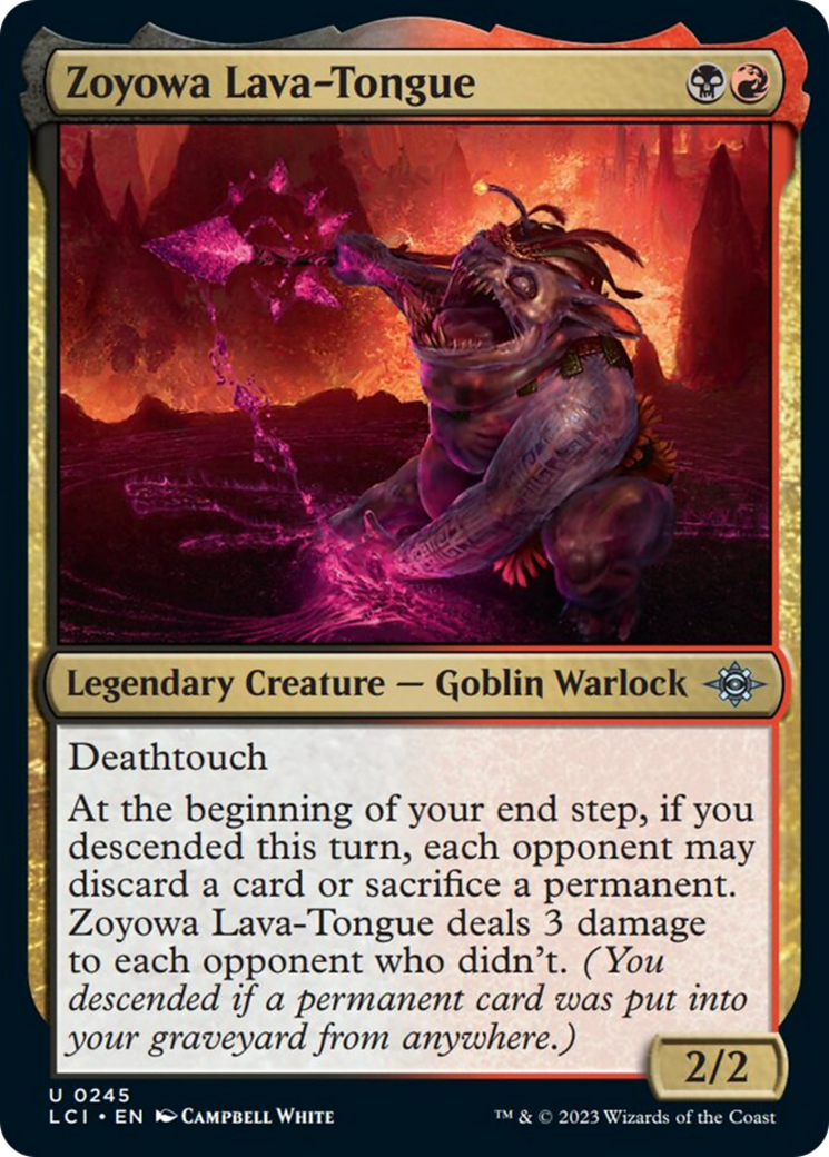 Zoyowa Lava-Tongue [The Lost Caverns of Ixalan] | Grognard Games