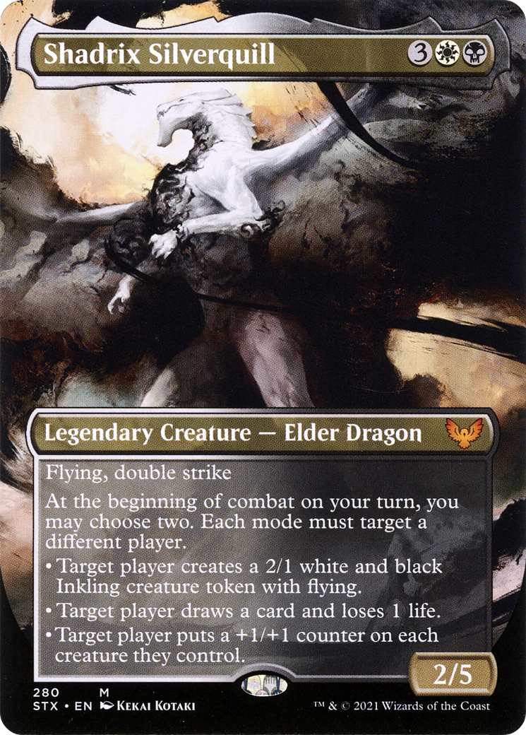 Shadrix Silverquill (Extended) [Strixhaven: School of Mages] | Grognard Games