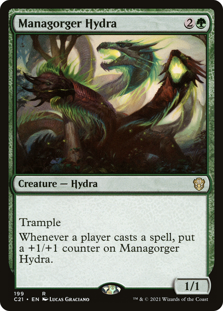 Managorger Hydra [Commander 2021] | Grognard Games